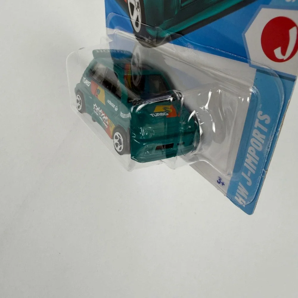 Hot Wheels 85 Honda City Turbo II Teal 2024 HW‎ J-Imports 141/250 5/5 JDM Car